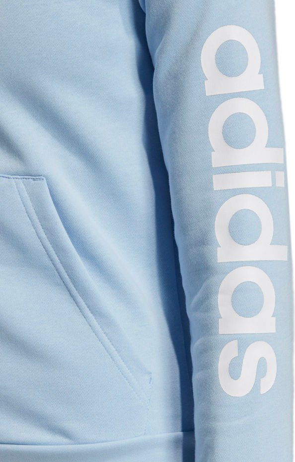 Bluza z kapturem damska Essentials Linear Hoodie Adidas ...