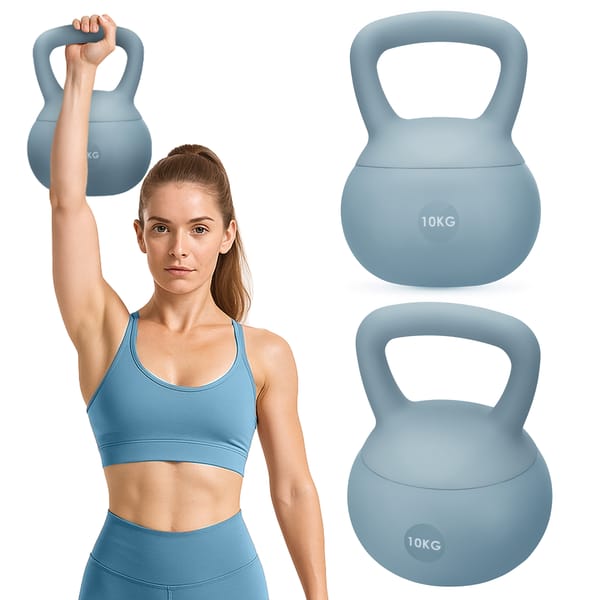 Miękki kettlebell FlexLift 10kg Gymtek - 10kg blue