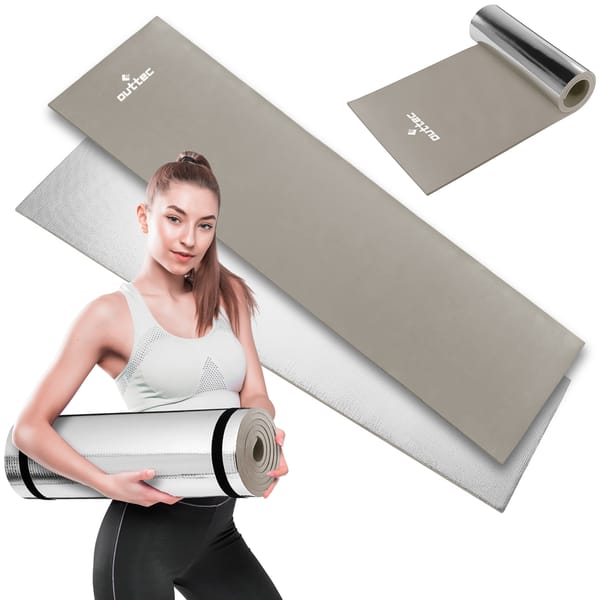 Karimata aluminiowa EVA 180x50x1cm Outtec - khaki