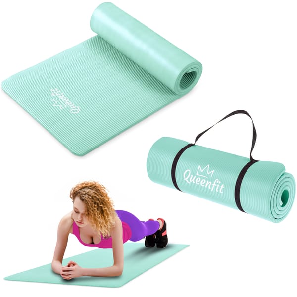 Mata do ćwiczeń, jogi NBR 1,5cm Queenfit