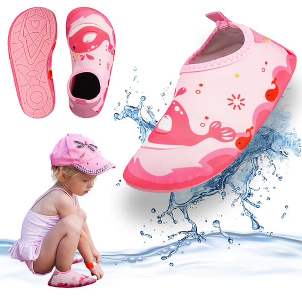 Buty do wody Slip On Jr Outtec - Slip On różowe