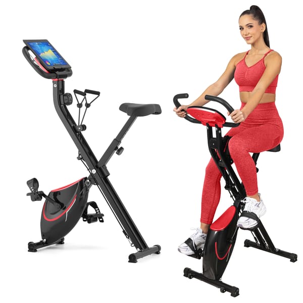 Rower magnetyczny składany FX600 Gymtek - FX600 czerwony