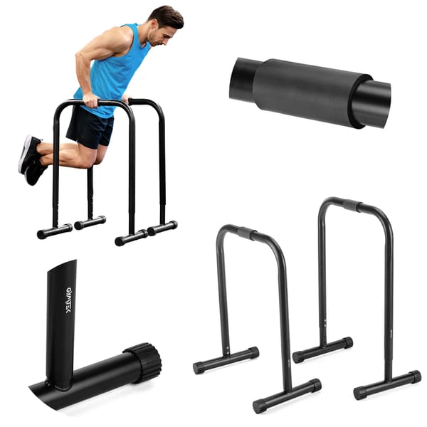 Poręcze do dipów, treningowe regulowane 2szt. Gymtek