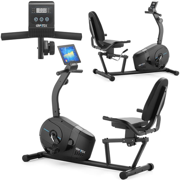Rower poziomy magnetyczny XBR1000 Gymtek