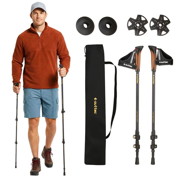 Kije nordic walking Alu 3 section z wypinaniem Outtec