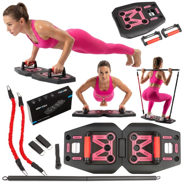 Wielofunkcyjna deska do ćwiczeń z ekspanderami FlexBoard Gymtek