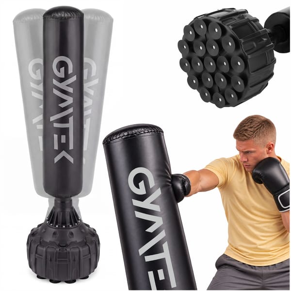 Worek treningowy bokserski z przyssawkami Gymtek