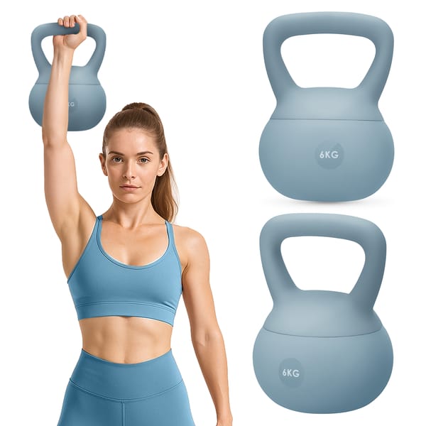 Miękki kettlebell FlexLift 6kg Gymtek - 6kg blue