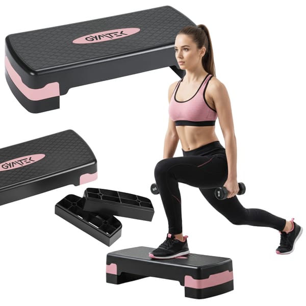 Step do aerobiku 2-stopniowy Gymtek
