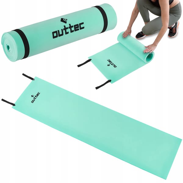 Karimata 1-warstwowa EVA 180x50x0,6cm Outtec - mint