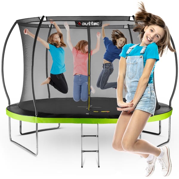 Trampolina Pumpkin 366cm 12ft Outtec - czarna