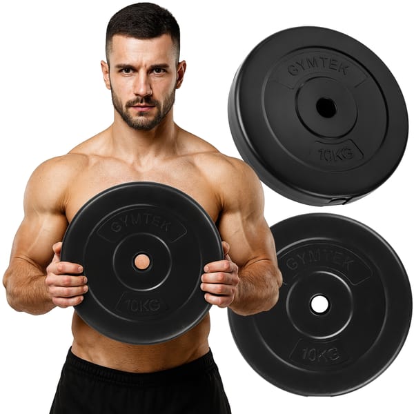 Obciążenie kompozytowe Logo 10kg 31mm Gymtek