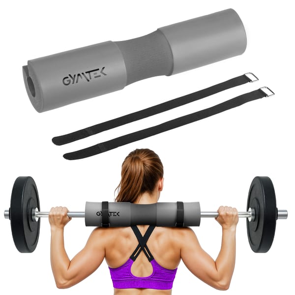 Osłona karku na gryf 45cm Gymtek - szara