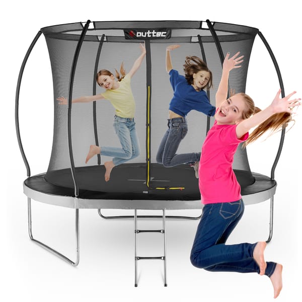 Trampolina Pumpkin 244cm 8ft Outtec - czarna