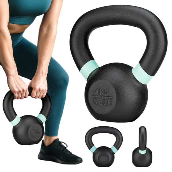 Kettlebell hantla Żeliwna 4kg Gymtek