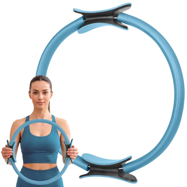 Obręcz do pilatesu, jogi Flow Gymtek - niebieska