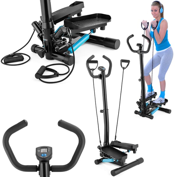 Stepper skrętny z ramionami, z linkami XST900 Gymtek - XST900 niebieski