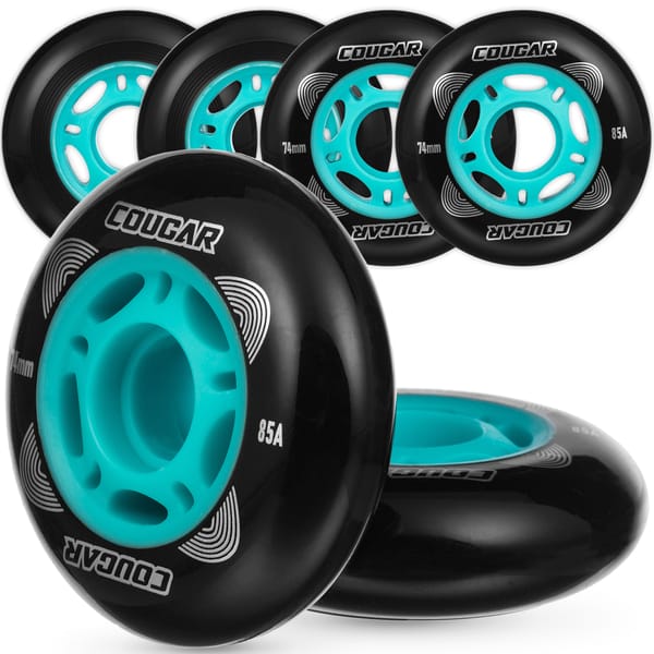 Kółka do rolek 74mm 85A BlueRush 4szt Xride