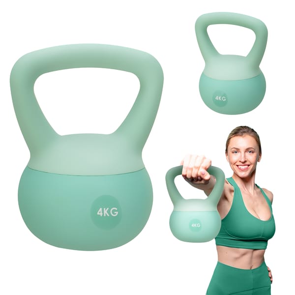 Miękki kettlebell FlexLift 4kg Gymtek - 4kg mint