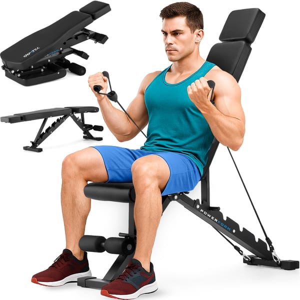 Ławka treningowa regulowana XL500 Gymtek