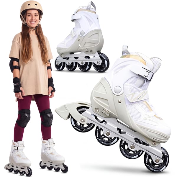 Rolki regulowane Jupiter Xride - białe
