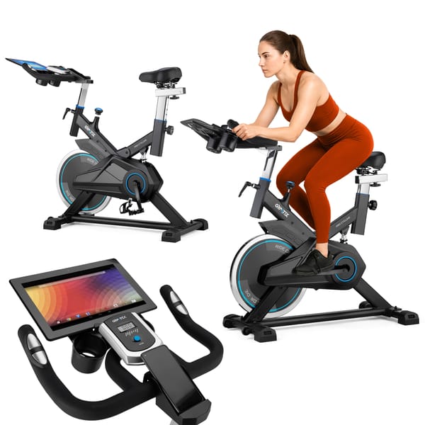 Rower spiningowy XS1400 Gymtek - niebieski