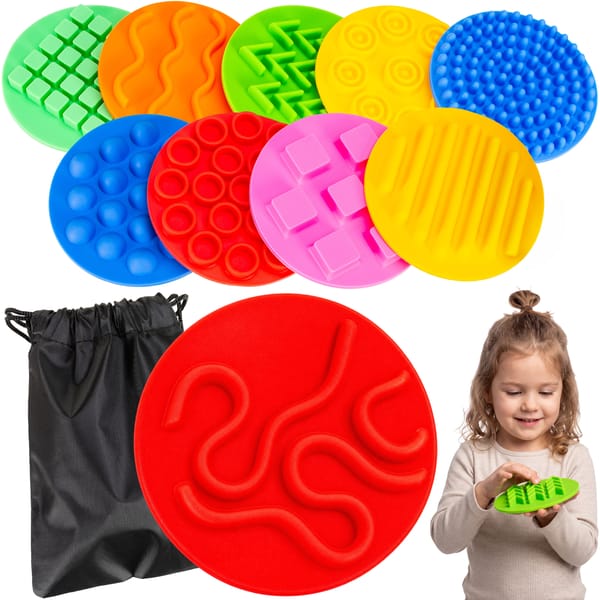 Dyski sensoryczne SET 10szt Stars