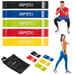 Zestaw gum oporowych do ćwiczeń 0,5-30kg 5szt Gymtek - 0,5-30kg 5szt