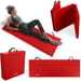 Materac gimnastyczny Triple 180x60x5cm Gymtek - czerwony