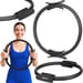 Obręcz do pilatesu, jogi Flow Gymtek - czarna