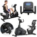 Rower poziomy elektromagnetyczny XBR6000 Gymtek - blue