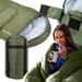 Śpiwór Hooded z kapturem ThermoCore 250, całoroczny Outtec - hooded zielony