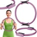 Obręcz do pilatesu, jogi Flow Gymtek - fioletowa
