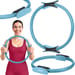Obręcz do pilatesu, jogi Flow Gymtek - niebieska