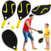 Zestaw do tenisa plażowego Sun&Go II Outtec - czarno-żółty/czarno-czerwony