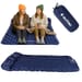 Materac turystyczny dwuosobowy Nylon Outtec - dark blue