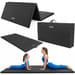 Materac gimnastyczny składany FlexMotion 240x120cm Gymtek WYPRZEDAŻ - 240x120cm czarny