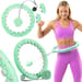 Hula hop z obciążnikiem i licznikiem Gymtek - mint