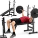 Ławka treningowa do ćwiczeń pod sztangę XL700 Gymtek
