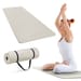 Mata do ćwiczeń gruba, do jogi NBR 1,5 Gymtek - Warm Grey