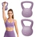 Miękki kettlebell FlexLift 4kg Gymtek - 4kg soft purple