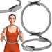 Obręcz do pilatesu, jogi Flow Gymtek - szara