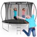 Trampolina Pumpkin 305cm 10ft Outtec - czarna/szara