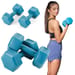 Zestaw hantli kompozytowych 2x2kg Gymtek