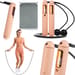 Skakanka bezprzewodowa z licznikiem Smart Motion Bluetooth Gymtek - pink