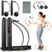 Bezprzewodowa inteligentna skakanka z licznikiem i bluetooth Smart Gymtek - czarna