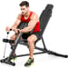 Ławka treningowa z modlitewnikiem i ekspanderami XL800 Gymtek