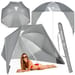 Parasol plażowy parawan Sol de Sun SPF50+ 2w1 Luverno