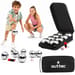 Zestaw do gry w bule, petanque + etui Outtec - srebrne
