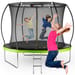 Trampolina Pumpkin 244cm 8ft Outtec - czarna